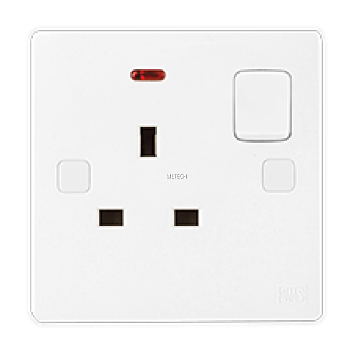 6 Series Switched / Unswitched Socket Outlets 13/15A 13A 1 Gang S/Socket