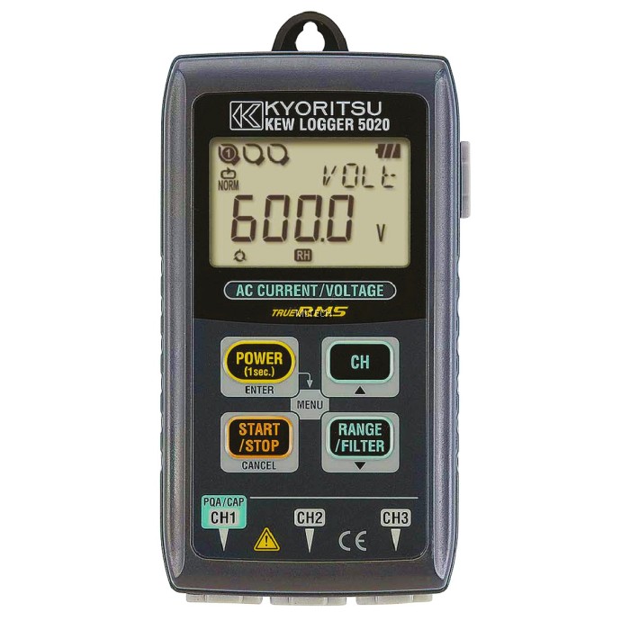 Kyoritsu Logger 5020 (for Current & Voltage)